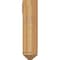 Ekena Millwork Balboa Arts and Crafts Rough Sawn Bracket w/ Offset Brace, Western Red Cedar, 8"W x 28"D x 32"H BKT0806X28X32BOA03RWR - alternate 3
